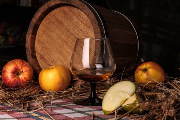 Avreise og calvados smaking i Cormeilles